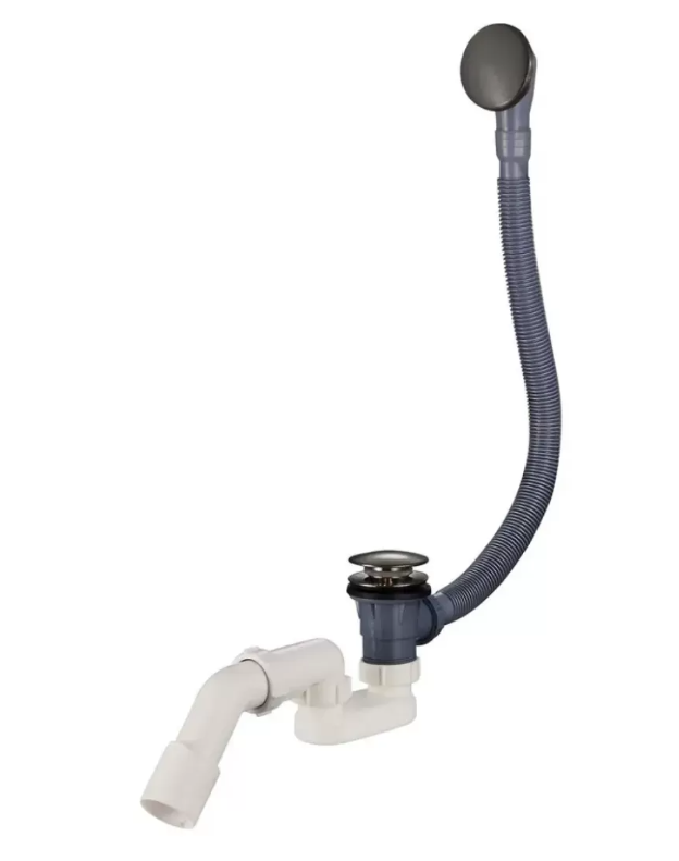 Сифон для ванны автомат Raglo R600.31.09, графит