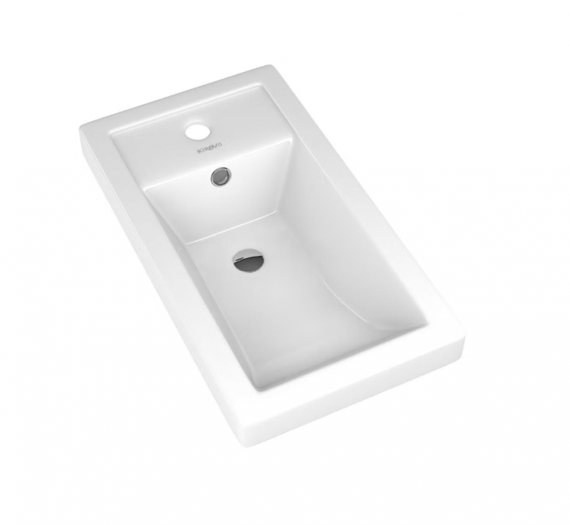 Тумба Квадро 45 напольная c умывальником Фостер 450