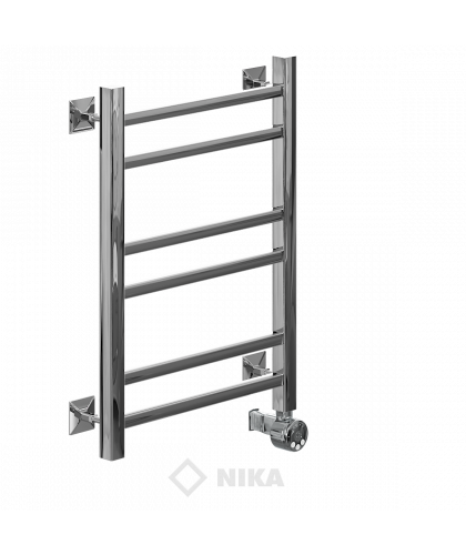 Полотенцесушитель ЛМ-5 60/40 электрический, ТЭН справа (НИКА)