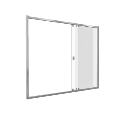 Шторка на ванну GooDDooR Screen WTW-160-C-CH стекло проз. 4мм.