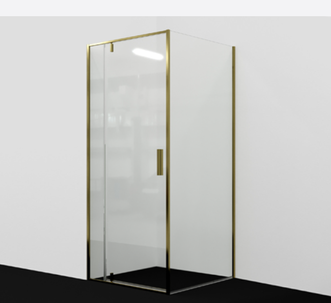 Душевой уголок Aisch 55P19 (55P12 Дверь + 55P10-RP100 Обратная панель) Wasserkraft