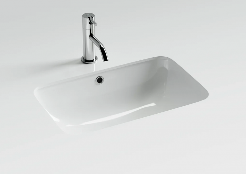 Раковина встраив снизу под столешницу 540x360x190, CN7018 с отверстием Ceramica Nova (345882)