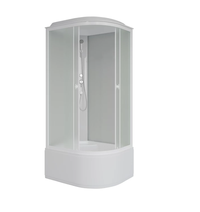 Душевая кабина Niagara Promo P110/80/26Q/MT/BK, 110х80 см, без крыши