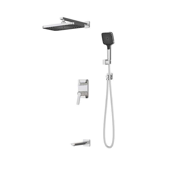 Встраиваемая душевая система с тропическим душем, PARSB02i67
