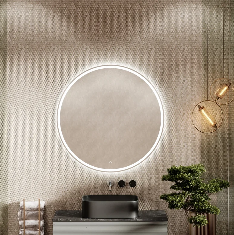 Зеркало для ванной комнаты D1200 c подсветкой Bella Sancos BE1200 (346904)